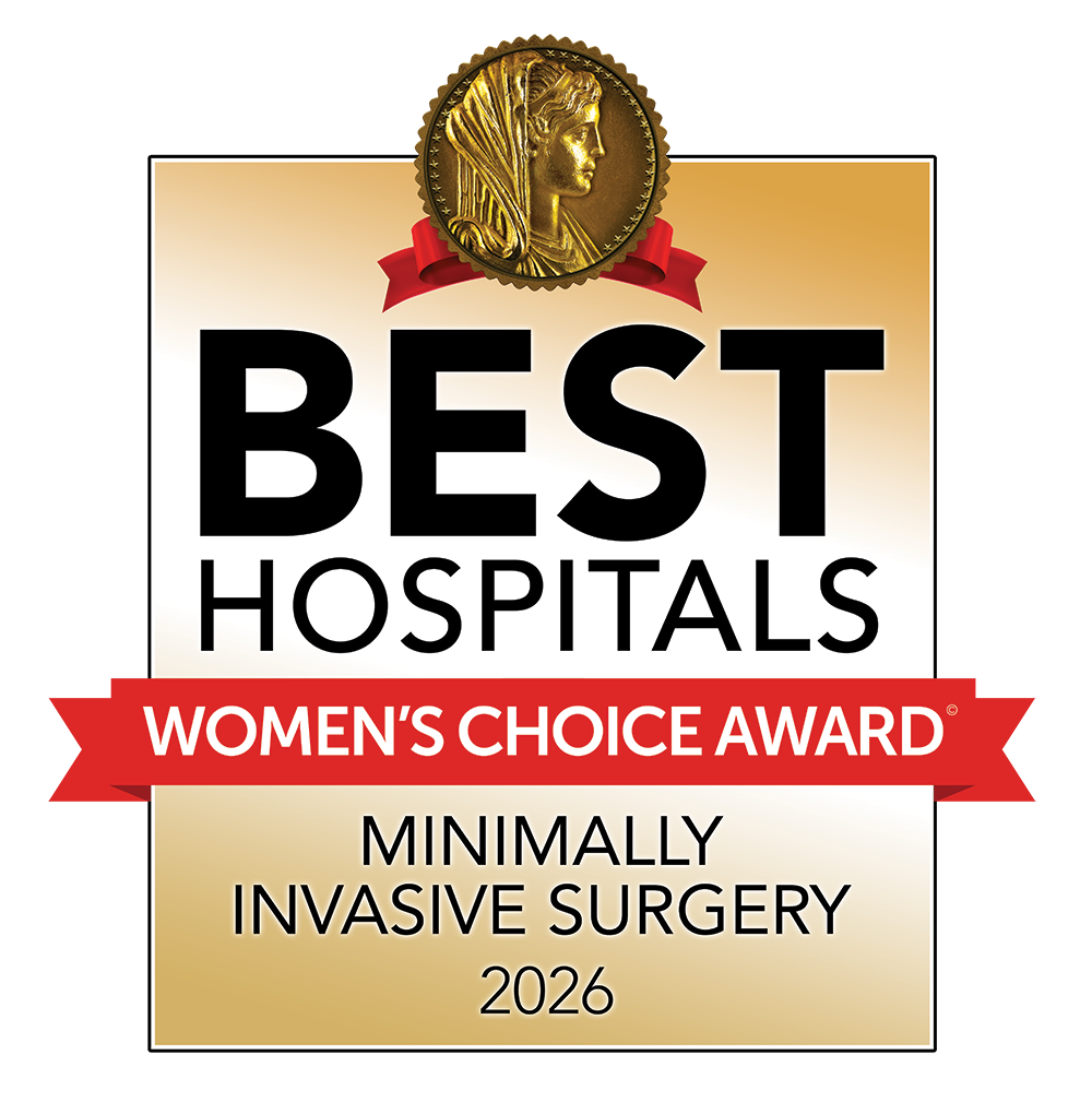Best hospitals minimally invasive surgery badge