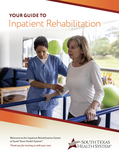 The cover of the inpatient rehab guide